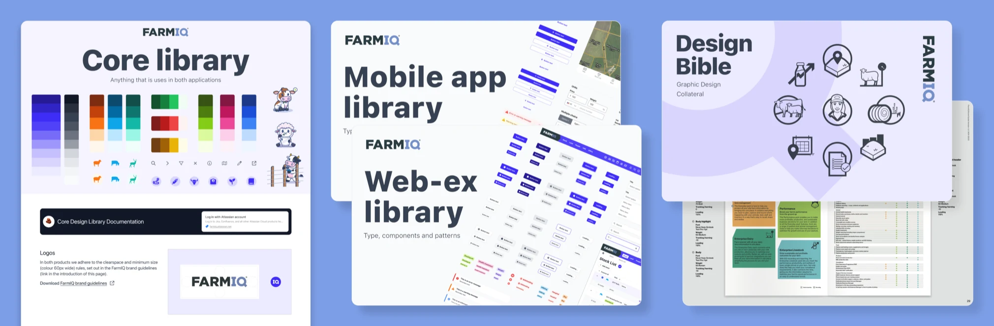 Aligning all product and visual design across FarmIQ.
